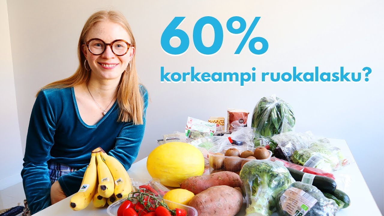 KUUKAUDEN RUOKALASKU JA VIIKON RUOKAOSTOKSET 💰 Ruokalaskun muutos sekasyöjästä vegaaniksi 💰