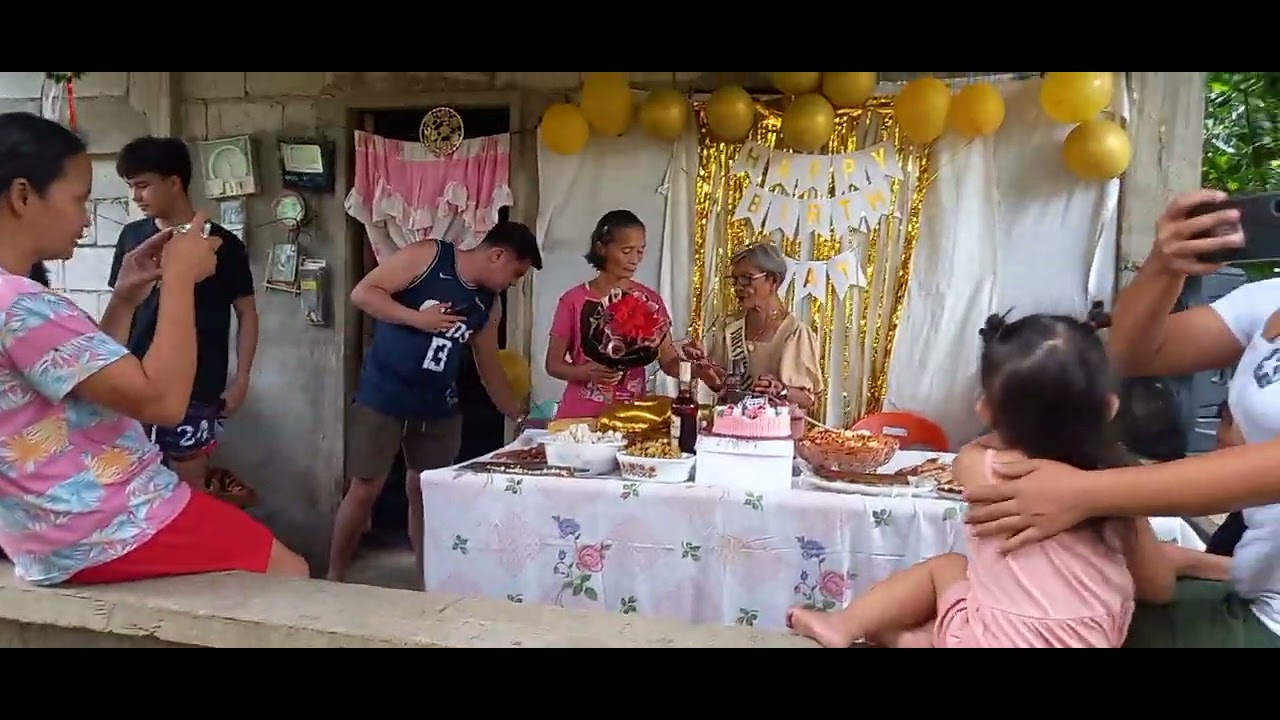 Bakasyon sa probinsya.     85 birthday silibration ng aming ina.