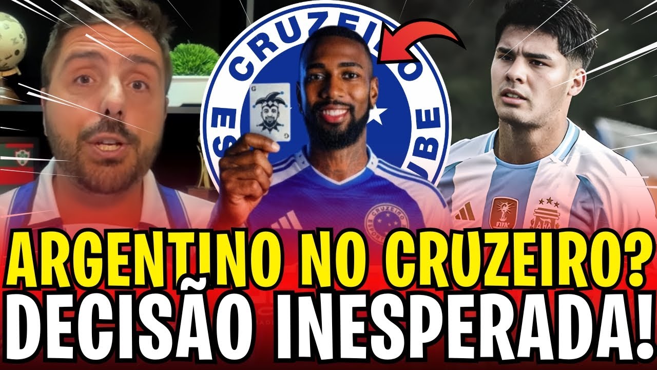 BOMBA! CRUZEIRO BATE O MARTELO SOBRE CONTRATAÇÃO DE CRAQUE ARGENTINO E SURPREENDE! CRUZEIRO NOTÍCIAS