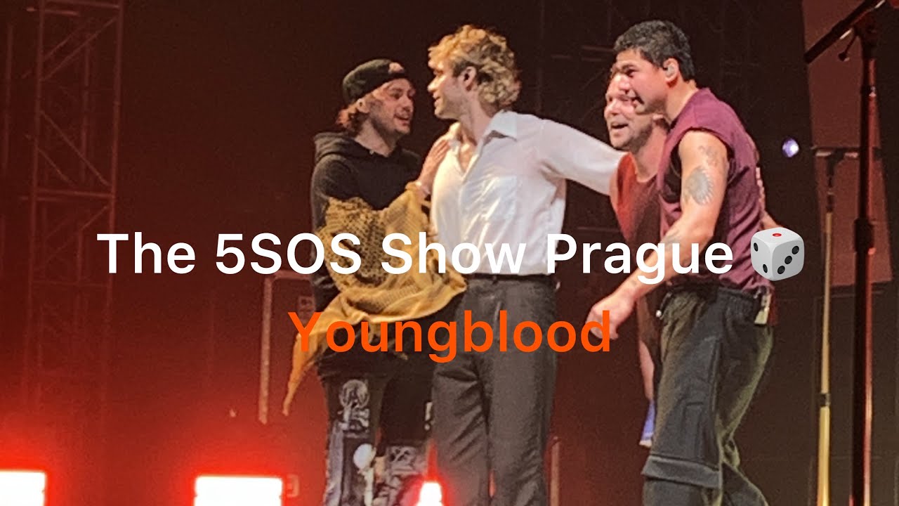 5 Seconds of Summer - final speech, Youngblood & final bow (The 5SOS Show Prague)
