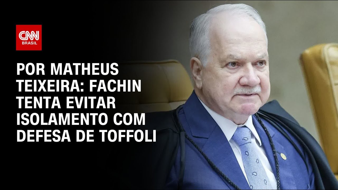 Caso Master: Fachin tenta evitar isolamento com defesa de Toffoli | BASTIDORES CNN