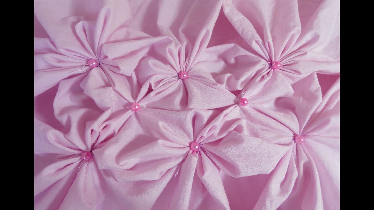 Canadian smocking,Beautiful fabric manipulation technique.