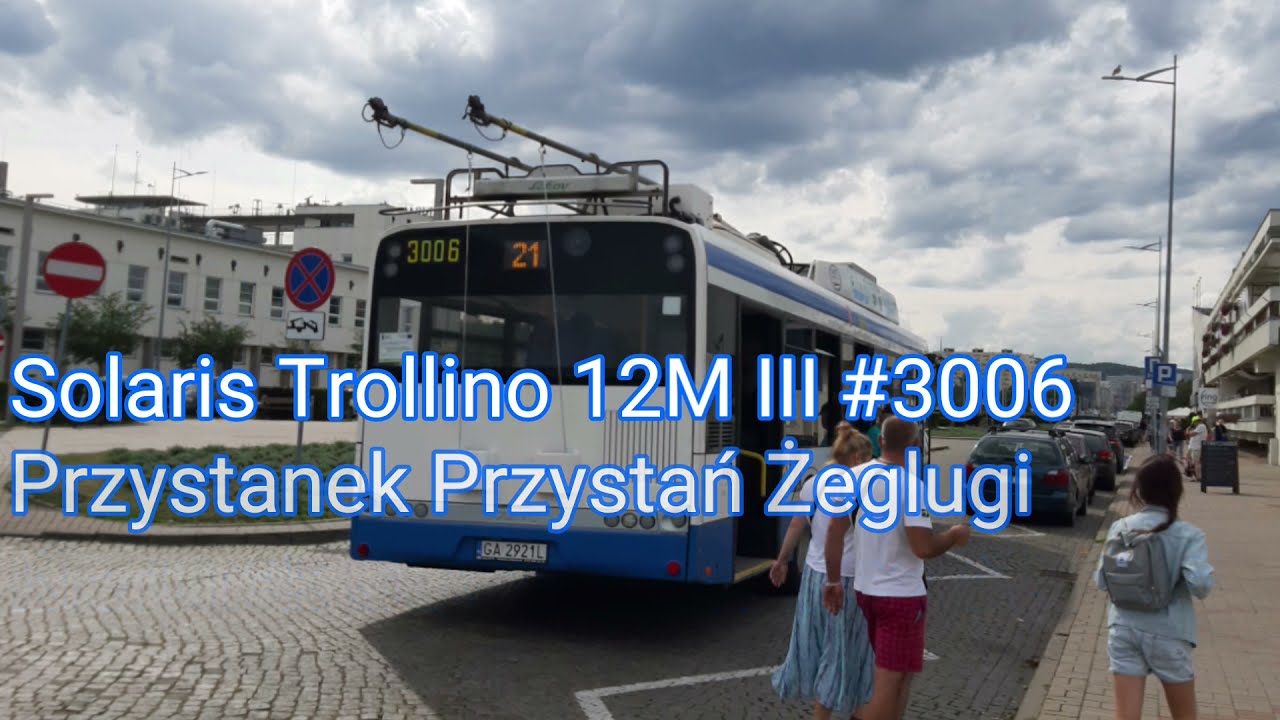 PKT Gdynia - Linia 21 - Solaris Trollino 12M III #3006