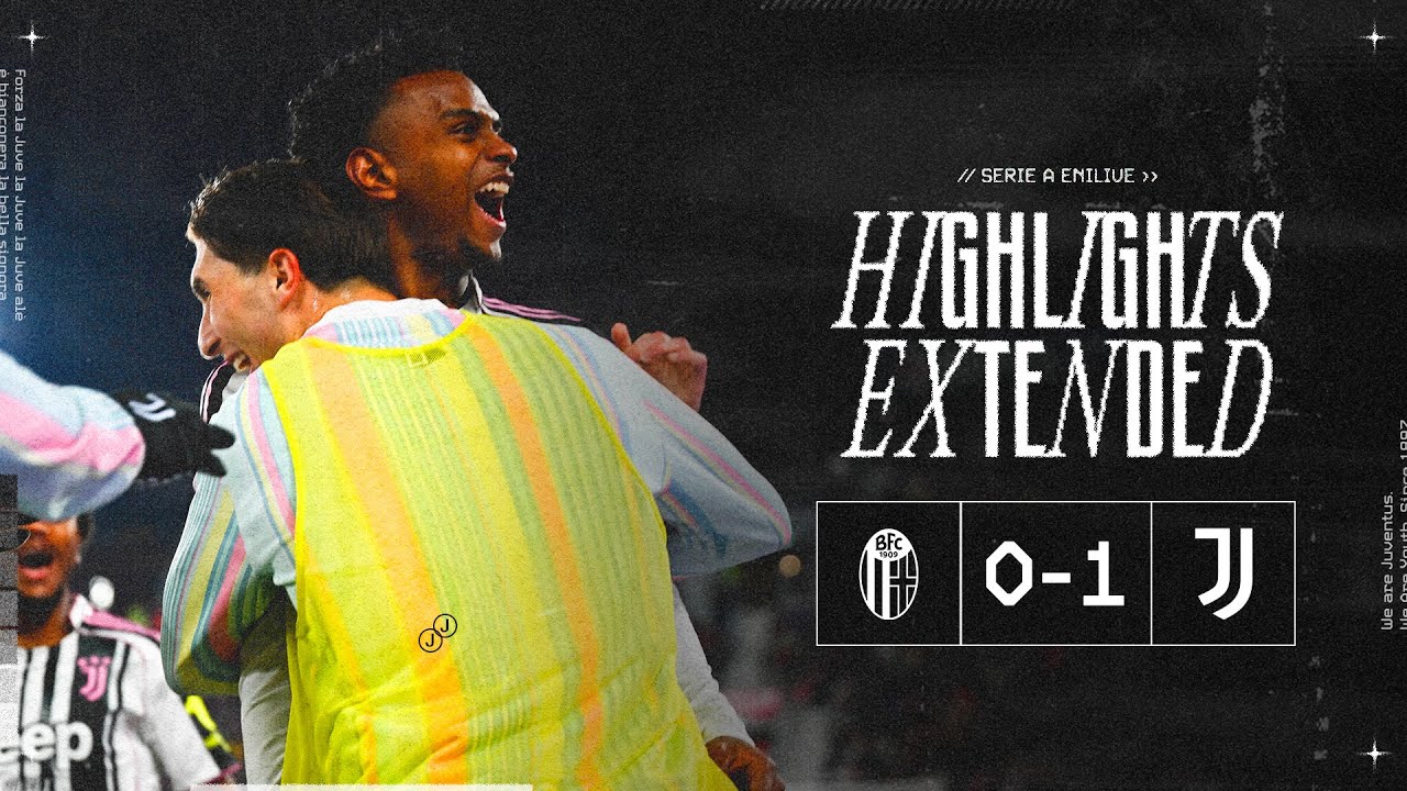 CABAL SCORES, YILDIZ SHINES | EXTENDED HIGHLIGHTS Bologna-Juventus 0-1 | Serie A