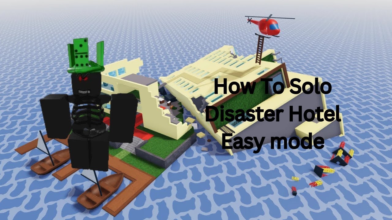 Roblox Tower Heroes How To Solo Disaster Hotel Easy Mode