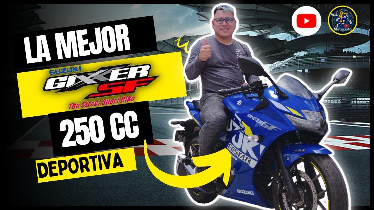 SUZUKI GIXXER 250 SF | La mejor 250 Deportiva | Conócela a detalle.