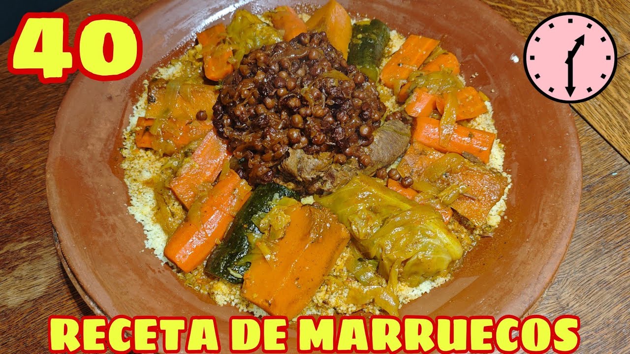 CUSCÚS DE TERNERA EN 40 MINUTOS,ESPECIAL PARA PRINCIPIANTES