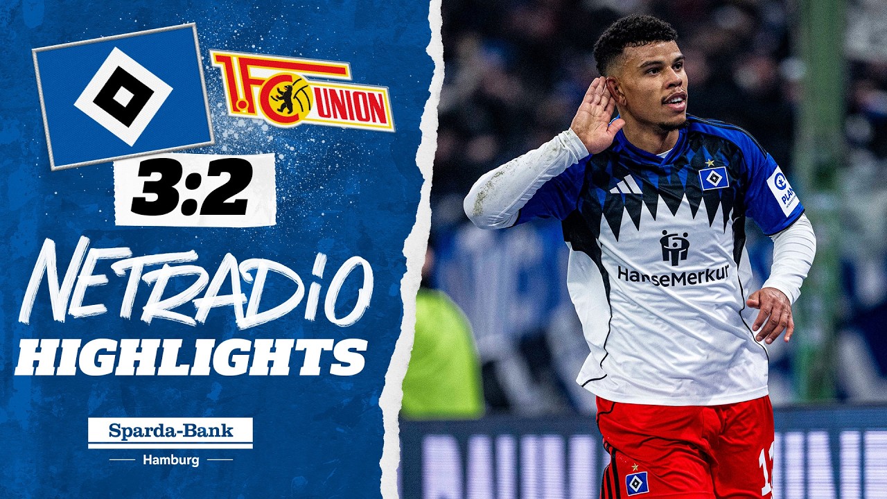 DOPPELPACK VON KÖNIGSDÖRFFER ZUM HEIMSIEG | HSV vs. 1. FC Union Berlin | Highlights im HSVnetradio