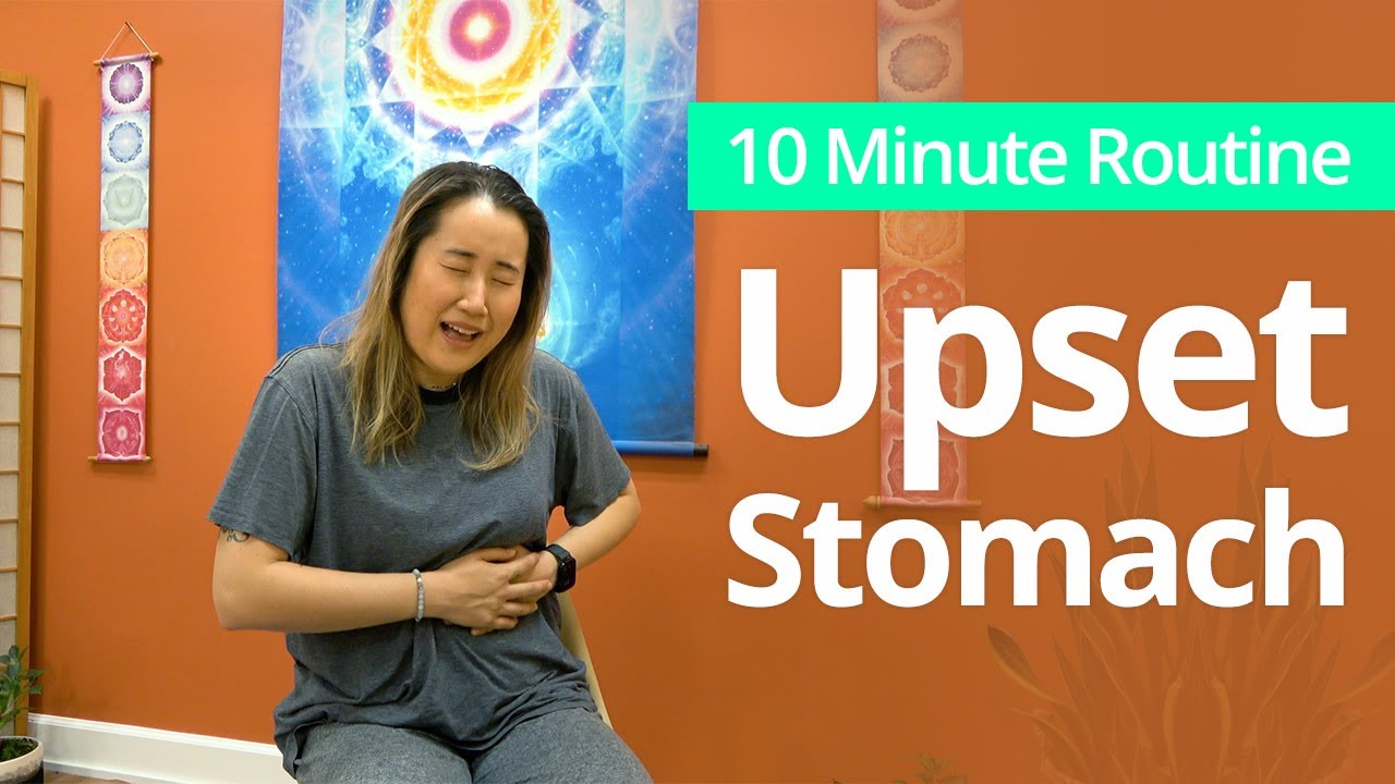 Stomach Pain? Try this for Stomach Aches, and Indigestion | 10 Minute Daily Routines