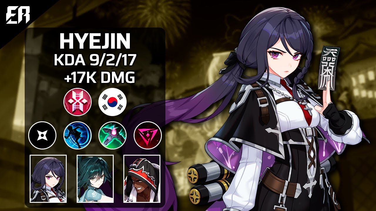 Eternal Return Hyejin Gameplay Сезон 9 Патч 9.4