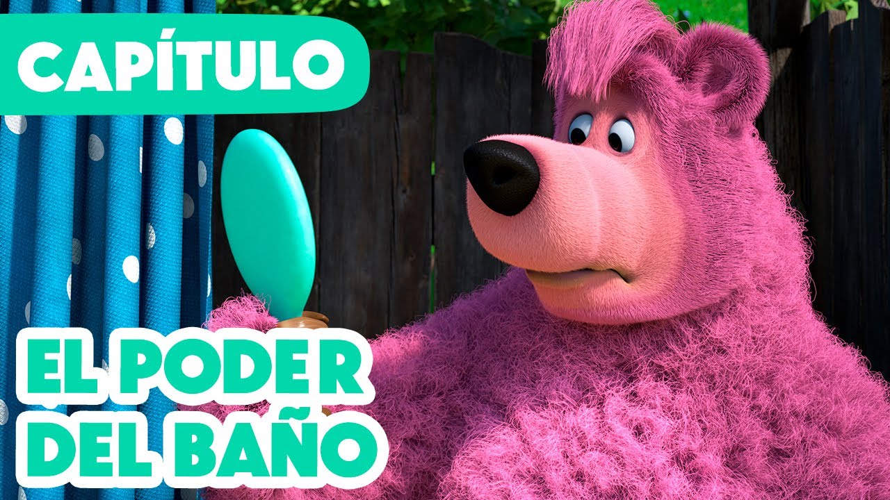 Masha y el Oso 💥 NUEVO CAPÍTULO 2024 💥 El poder del baño 🛀🌺 (Capítulo 113)