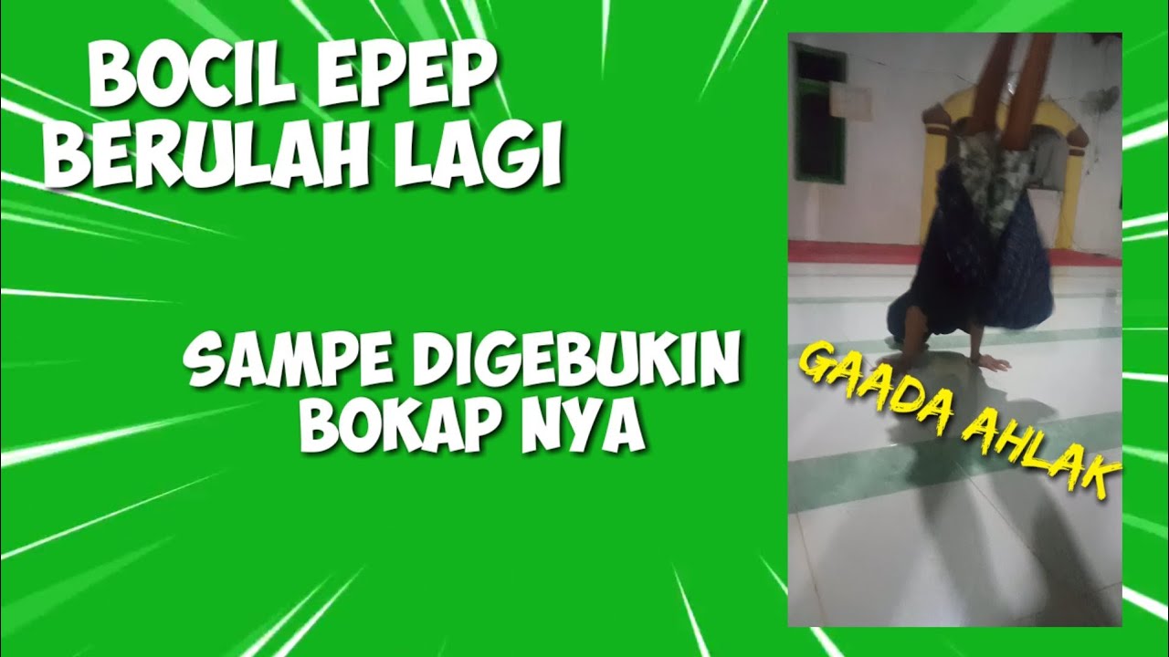 Reaction bocil epep yang bikin ulah aneh