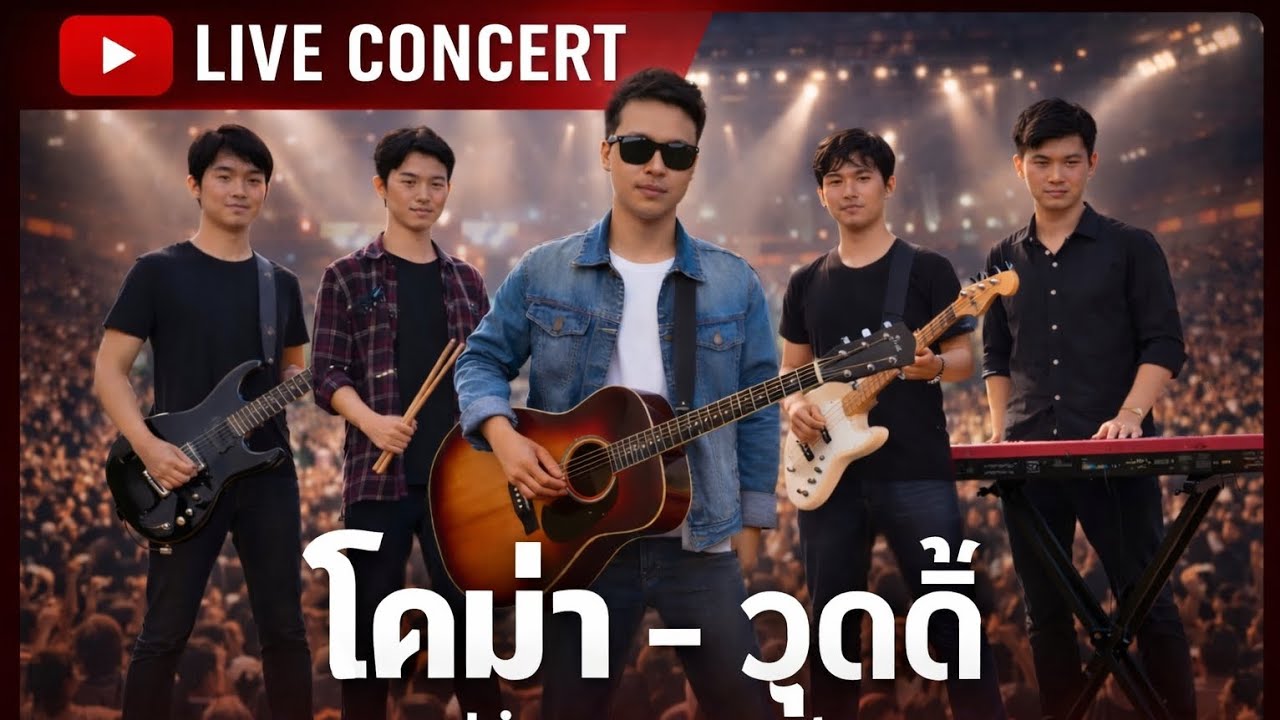 โคม่า - วุดดี้ Live Concert | เวอร์ชั่นแสดงสด มันส์ๆ ฟังเพลินทั้งเพลง