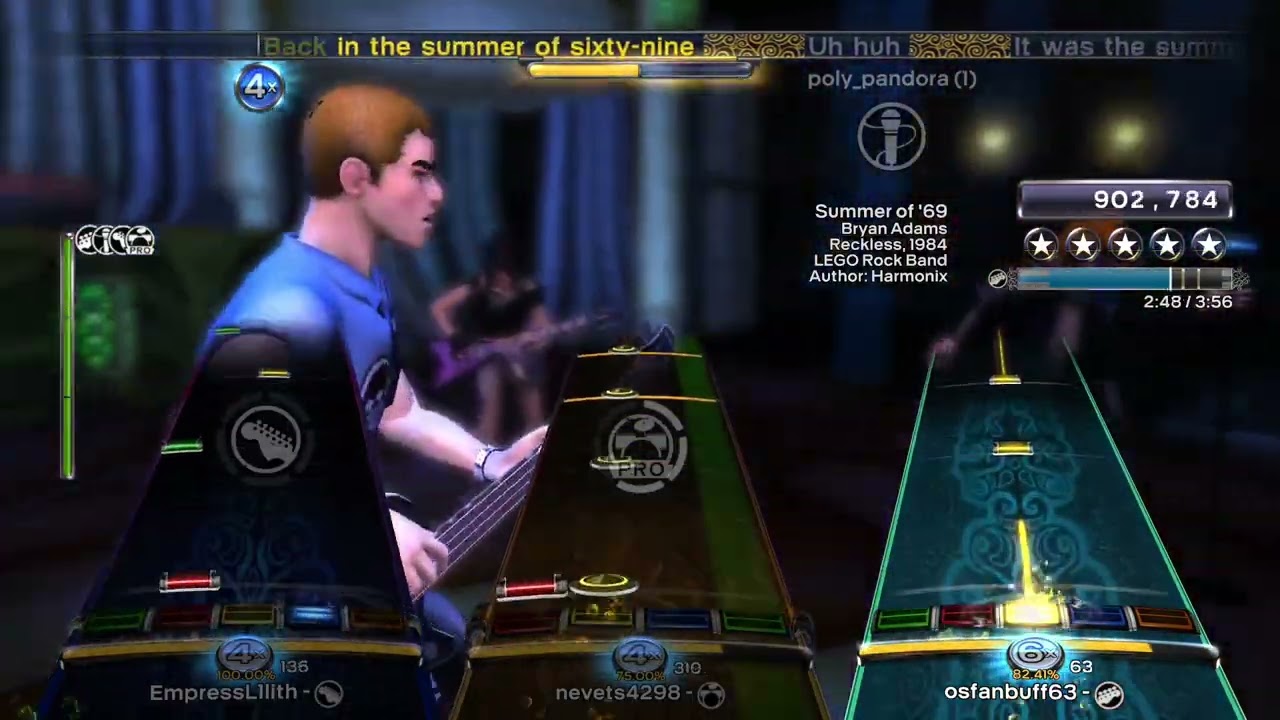 Summer of '69 by Bryan Adams - Expert Full Band Gold Stars [Rock Band 3 Deluxe]