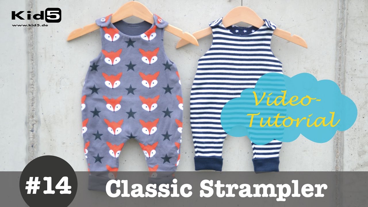 Strampler oder Spieler f&uuml;r Babys selber n&auml;hen - DIY-N&auml;h-Tutorial