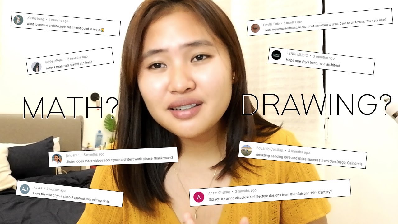 Vlog #19 : Q and A (math in architecture?) || Sherapee