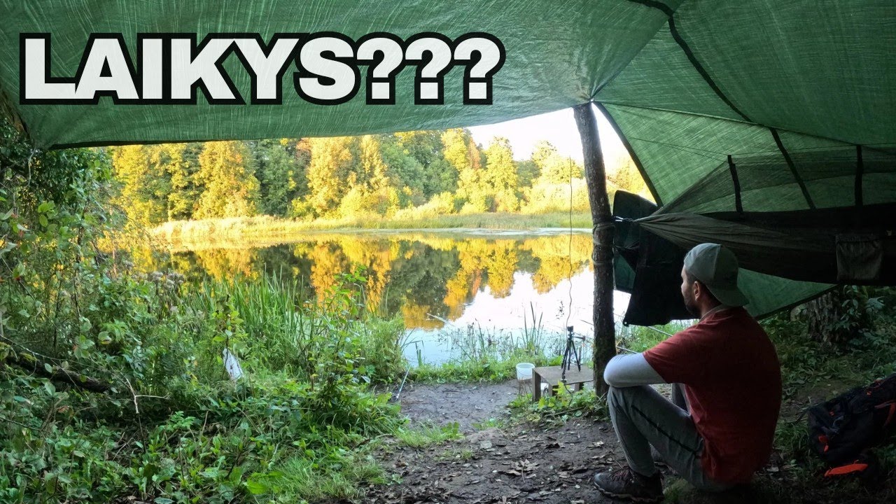 Žvejyba Ventoje. Temu hamakas už 9 eurus