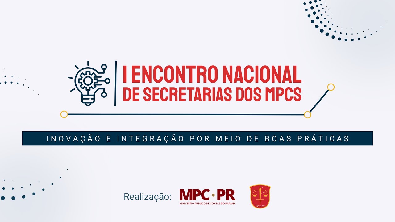 I Encontro Nacional de Secretarias dos Minist&eacute;rios P&uacute;blicos de Contas