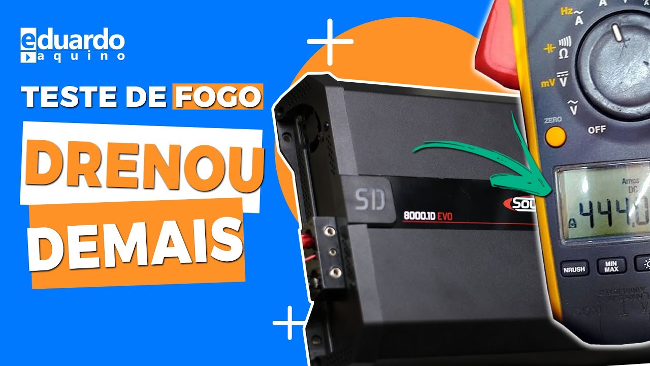 TESTE DE FOGO: Inversor Off Grid com Módulo Som Automotivo (Parte 7)