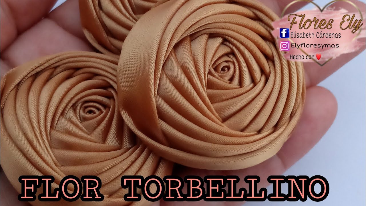 Flor torbellino//whirlwind flower/paso a paso/por el lado revez/floresely🌺