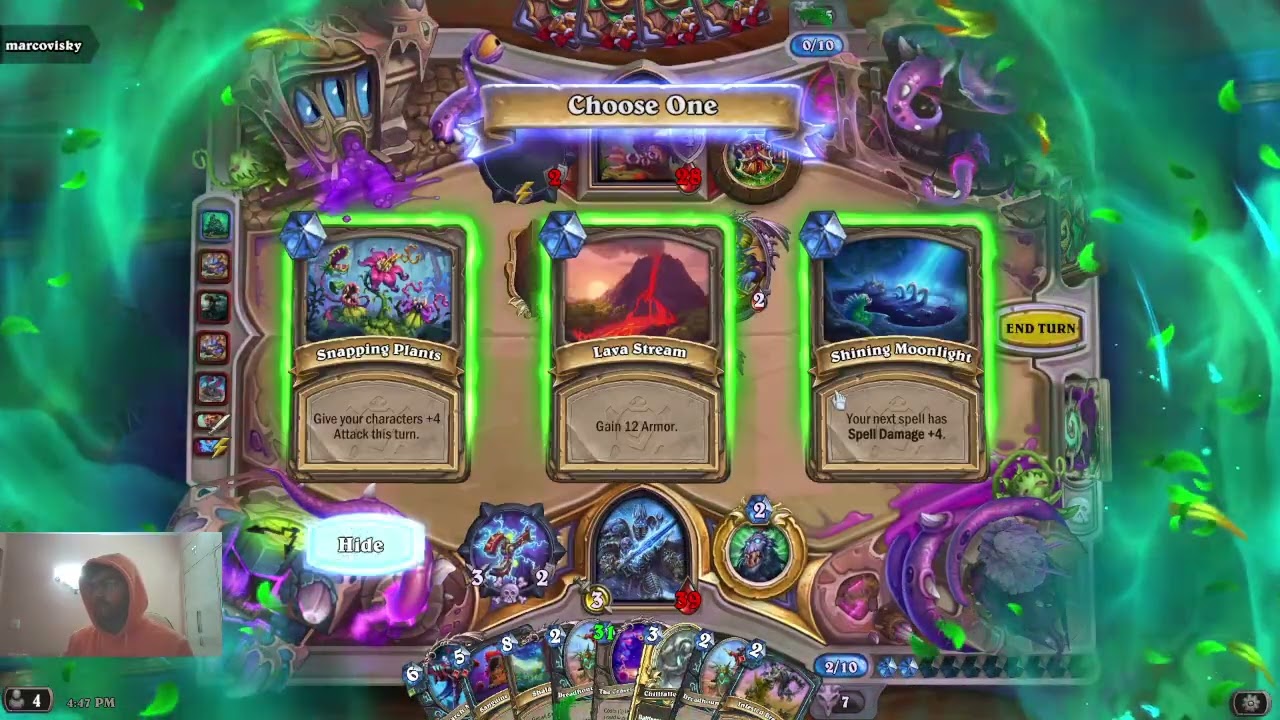 Standard Hearthstone | Diamond 5 to Diamond 3 Win Streak | Calm Gameplay