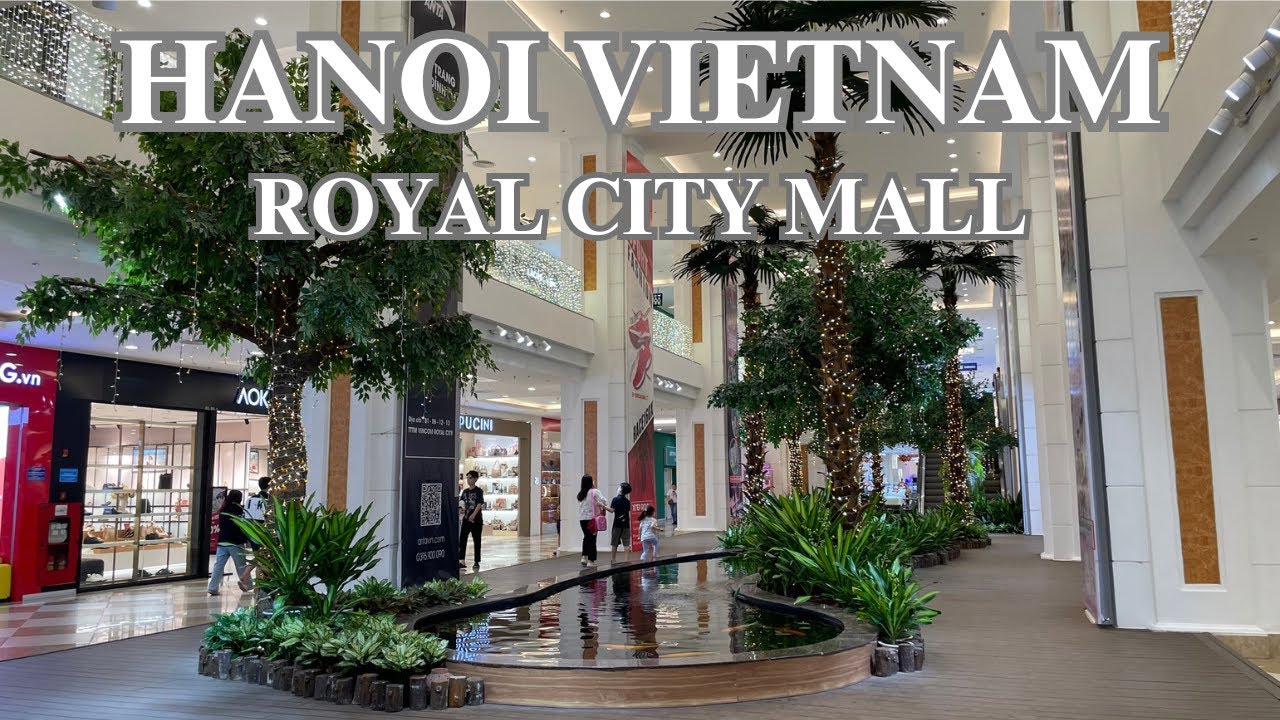 Shopping in Vincom Mega Mall Royal City, Hanoi walkingtour, Vietnam travel