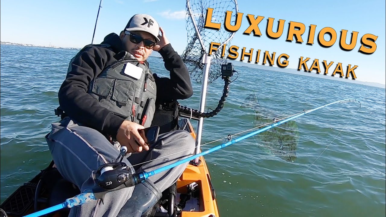TEST DRIVING the Most Luxurious Fishing Kayak | Caught a Halibut!