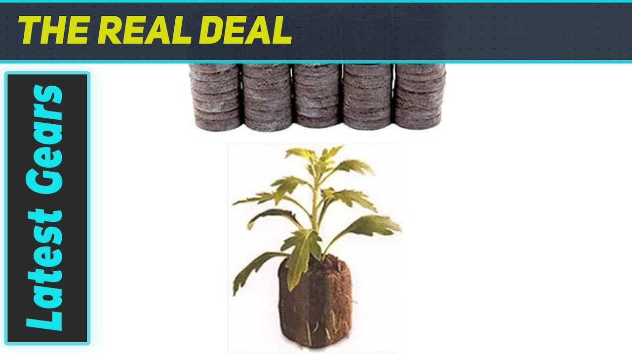 Jiffy 7 Peat Pellets - The Best Seed Starter for Indoor Gardening