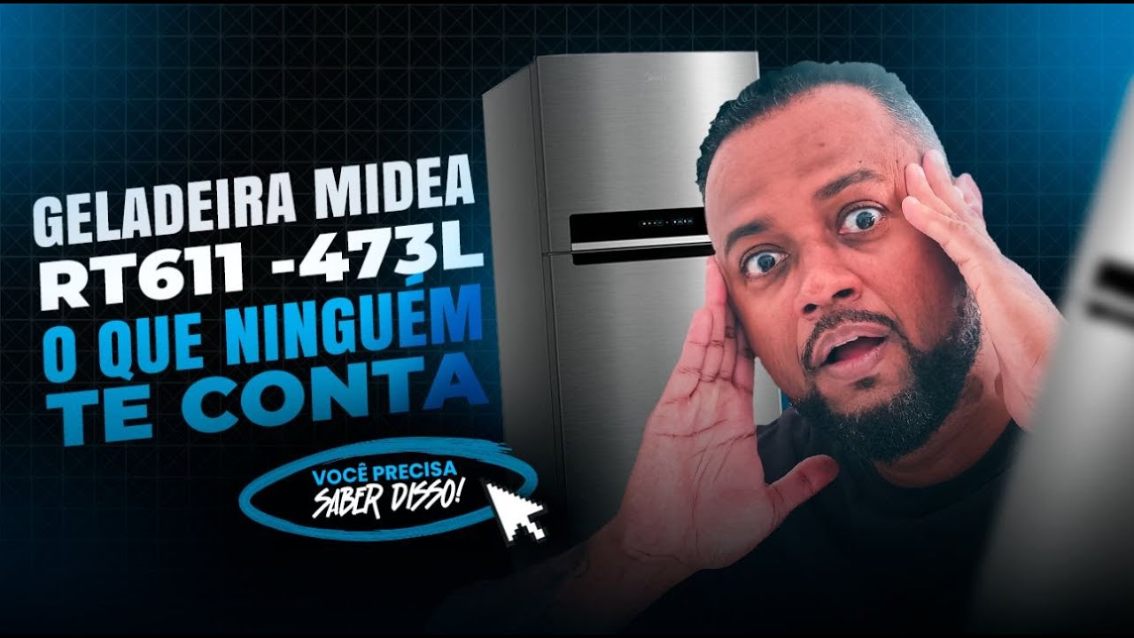 🌍 GELADEIRA DUPLEX MIDEA RT611   473 LITROS   O QUE VOCÊ PRECISA SABER 💢