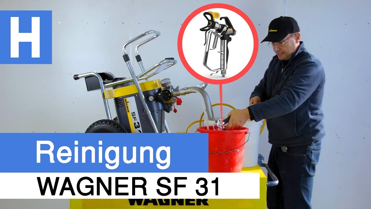 REINIGUNG der WAGNER SF-31 - So wird es richtig gemacht!