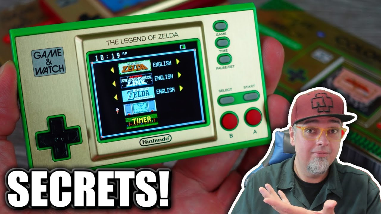 СЕКРЕТЫ Nintendo Game & Watch: The Legend Of Zelda! Распаковка и обзор!