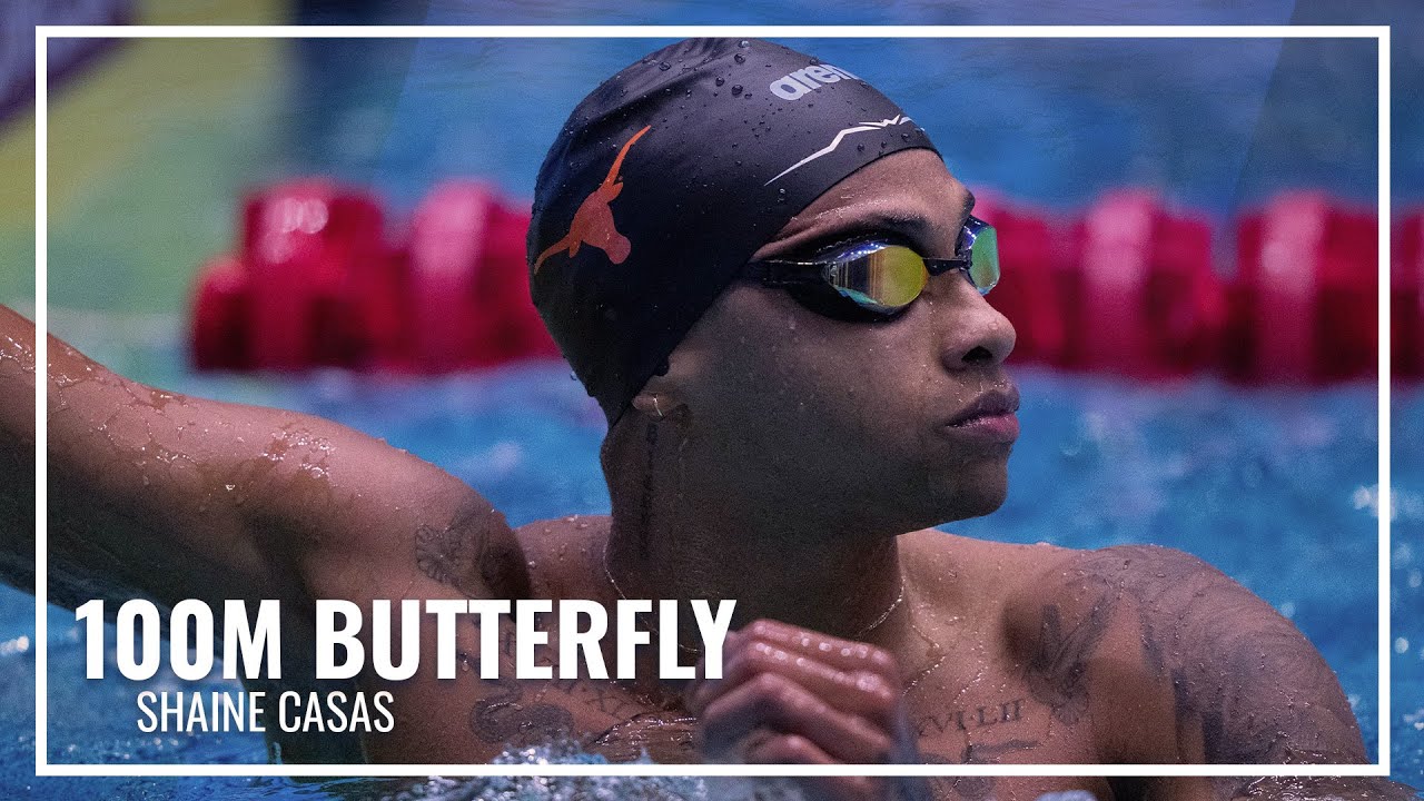 Strong Finish from Shaine Casas in 100M Butterfly | 2025 Toyota National Championships