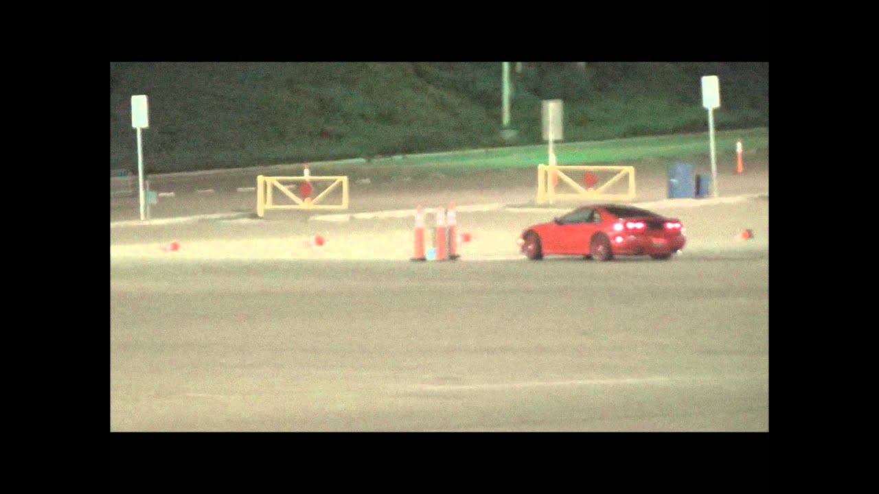 Four 300ZX's at the High Octane Slide (Barrel Racing)