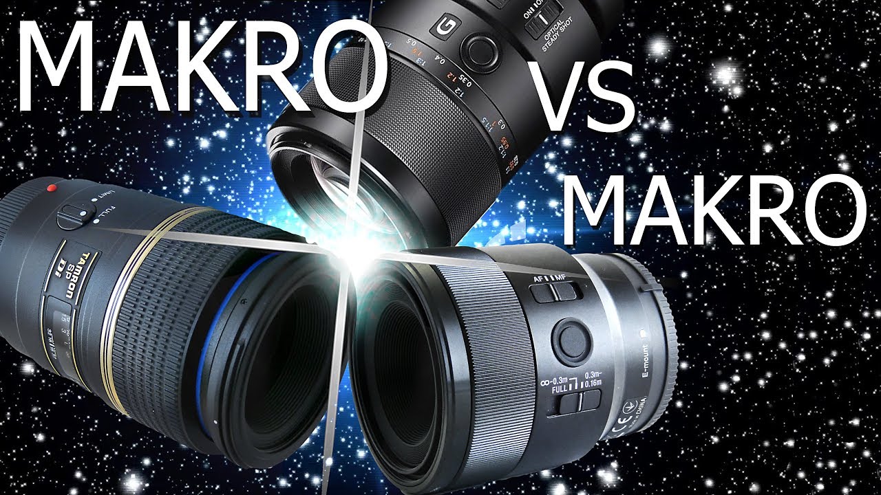 Sony FE 50mm Makro vs Sony 90mm vs Tamron | Großer Vergleich