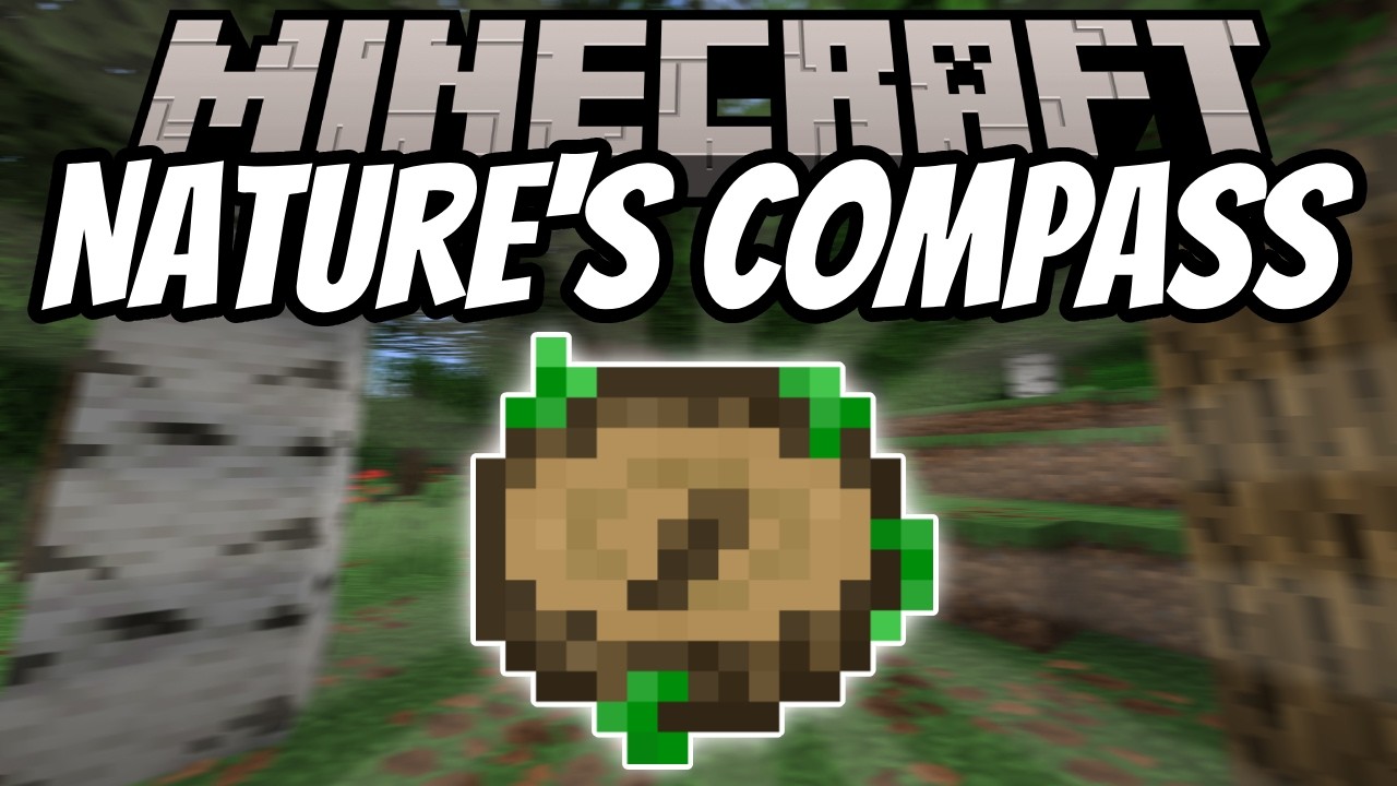 Nature's Compass Mod - Find Biomes Quickly in Minecraft!
