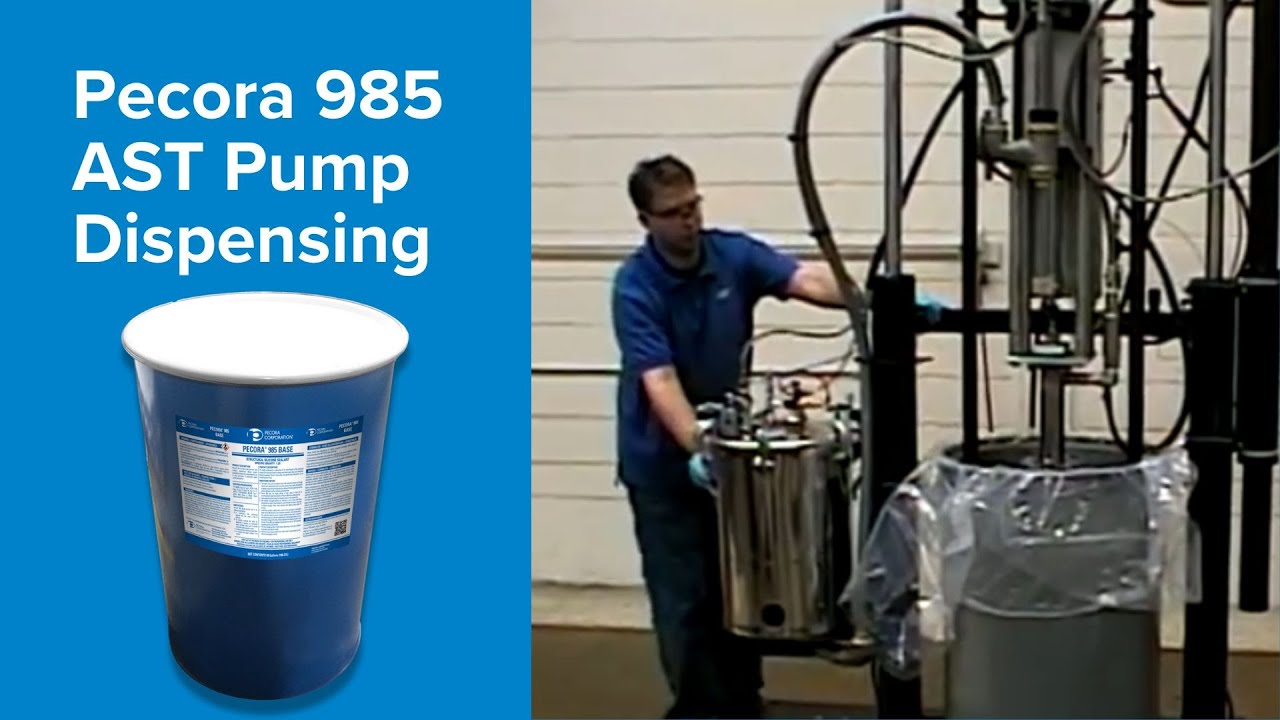 Pecora 985 Two Component Structural Silicone | Automated Dispensing via AST Pump
