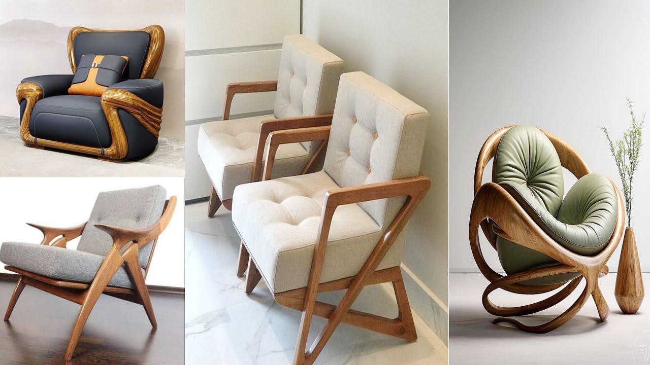 50+ Modern Wooden Chair Design | Modern Chair Design 2024