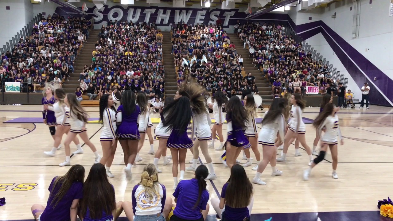 SHS Varsity Cheer Last Assembly 2017