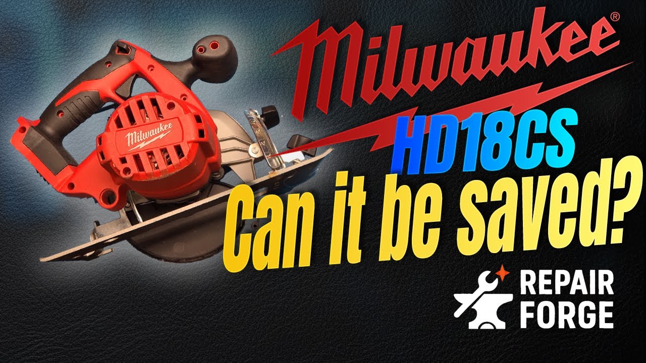 Сломался магнитофон Milwaukee HD18CS — запустится ли он снова?