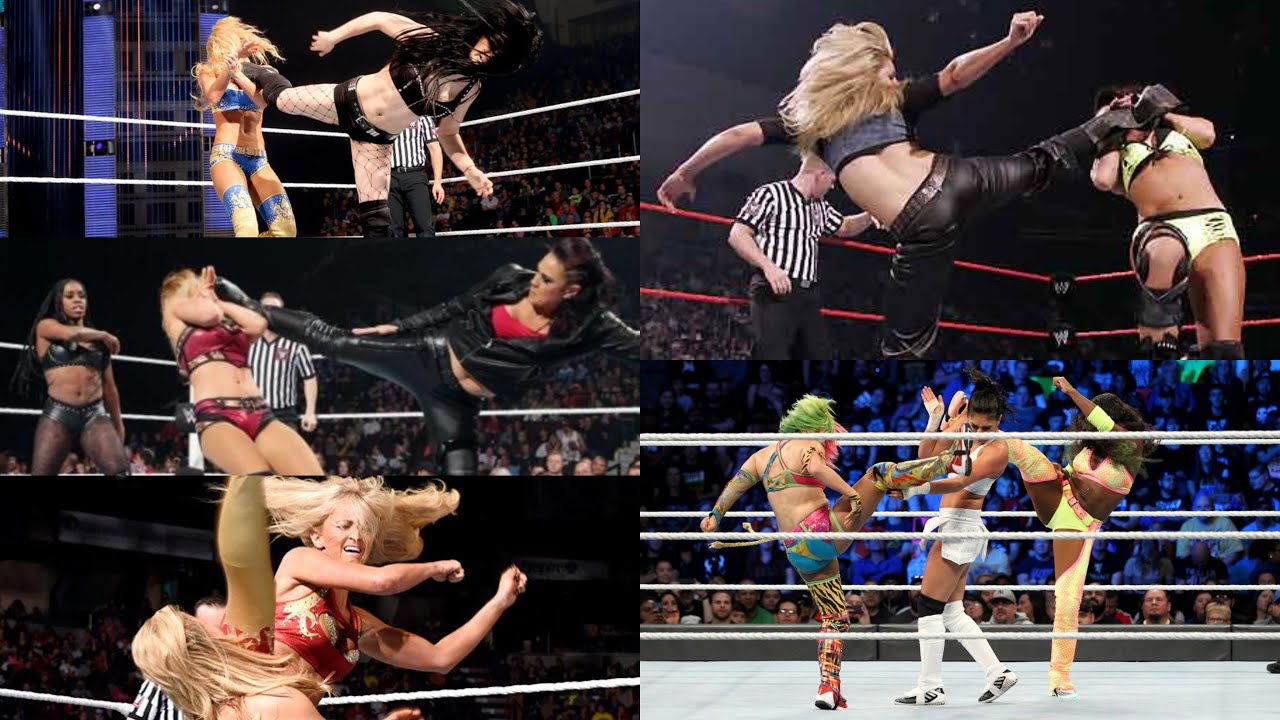 Women's wrestling- 300 kicks