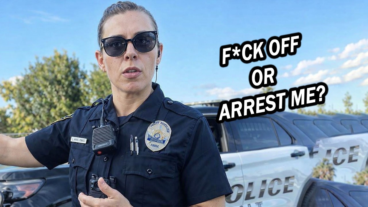 Female Cop Picks the WRONG Citizen&mdash;Instant Regret! | 1st Amendment Audit | ID Refusal #522