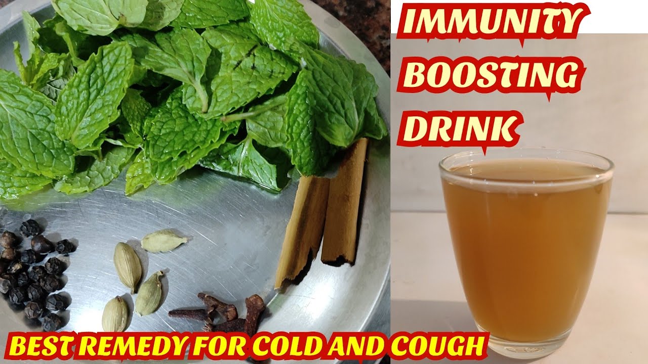 Ayurvedic immunity booster drink | Remedy for cold & cough | kadha drink |Way to Boost Your Immunity
