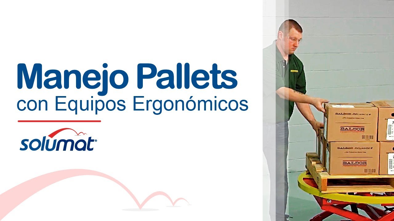 Solumat l Manejo de Pallets Ergonómicos 📦🚶🏽