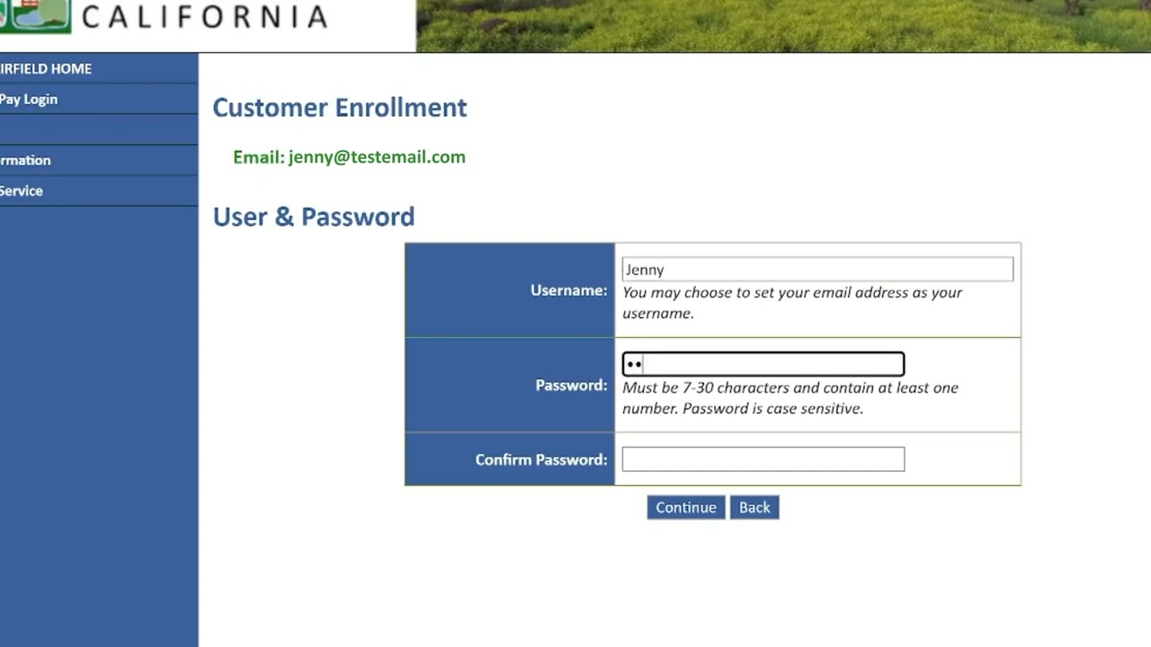 How do I pay my water bill online?