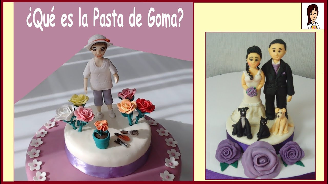 Que es la Pasta de goma? Para que y como se usa? CMC -   gum paste  - Pasta Goma