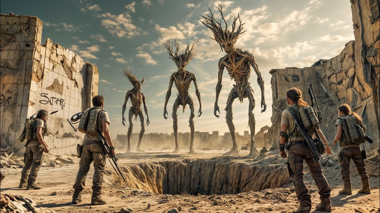 في المستقبل، آخر حضارة بتبني حيطان ضخمة ووديان علشان تحبس الوحوش في أرض بعيدة #تلخيصة_FILM