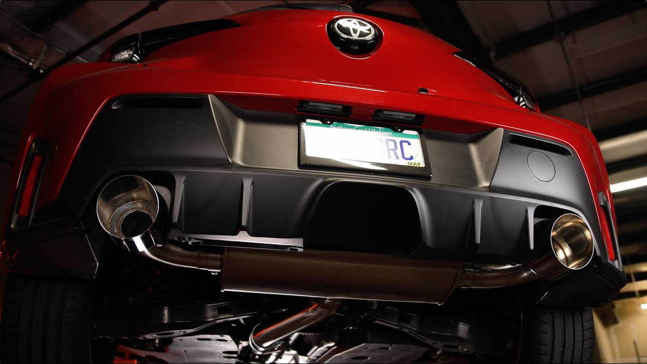 GR Corolla Dual Exit Exhaust Installation
