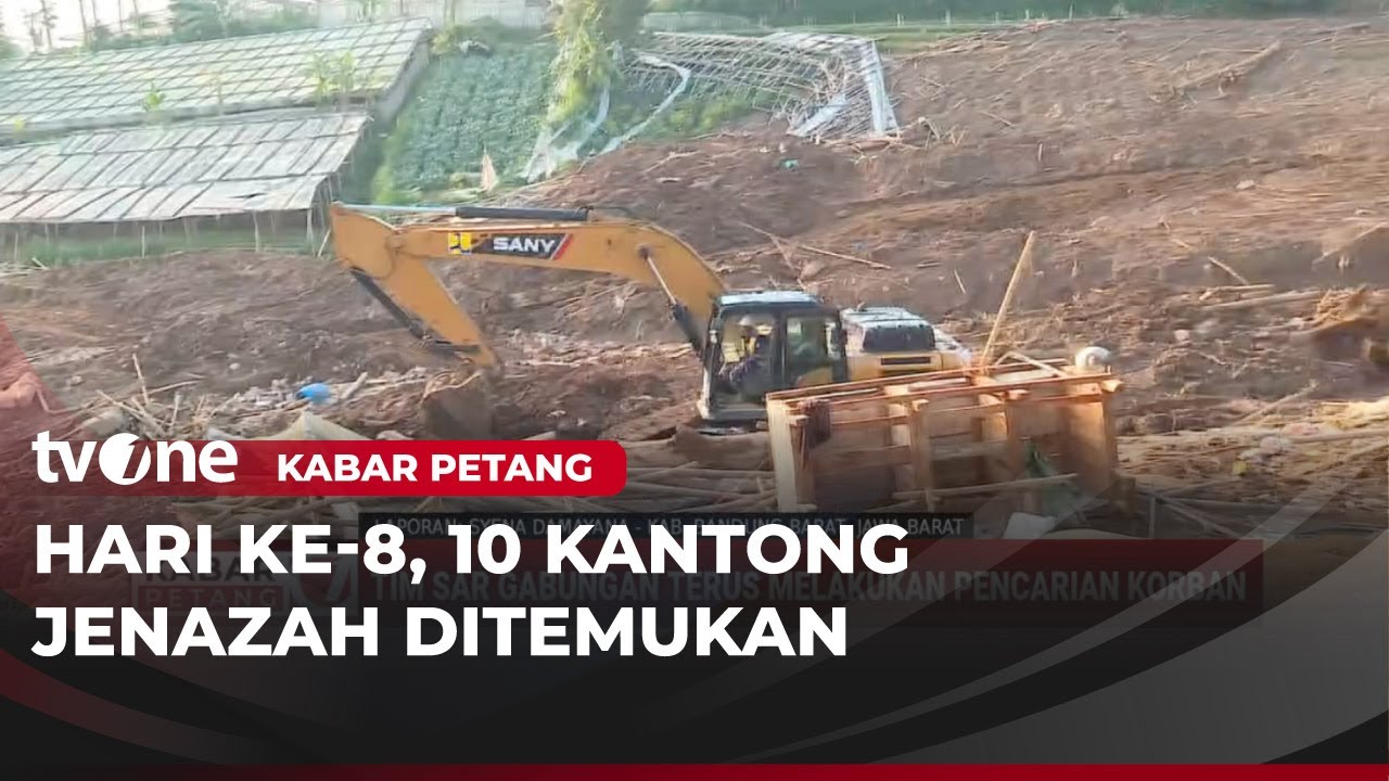 10 Jenazah Korban Longsor di Cisarua DItemukan di Hari ke-8 | Kabar Petang