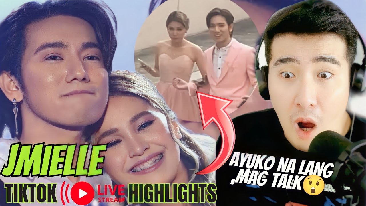 [REACTION] JMIELLE | Marielle Montellano and JM Dela Cerna |  TikTok LIVE HIGHLIGHTS
