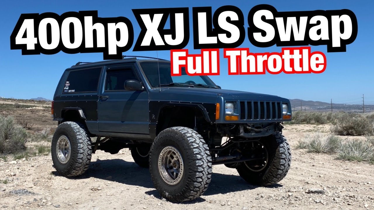 LS Swap Jeep Cherokee hits the road! Plus Welding an Aluminum Intake Tube